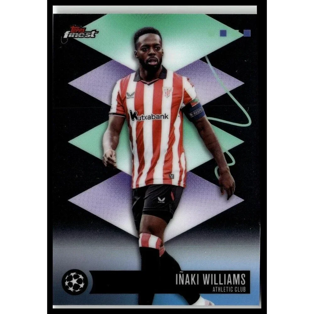 2026 Topps Finest Iñaki Williams #425 Athletic Bilbao Rare